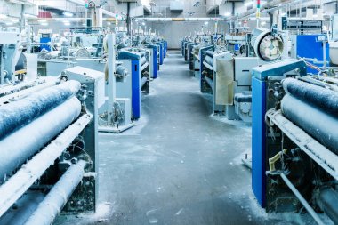 Taraklama makine tekstil fabrikası için