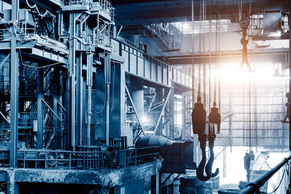 Çelik Fabrikası üretim Atölyesi — Stok fotoğraf