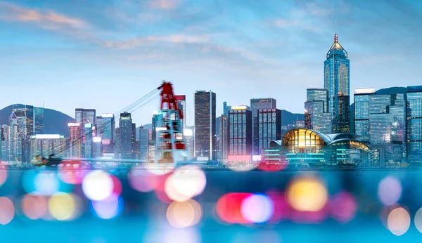 Hong Kong night — Stock Photo, Image