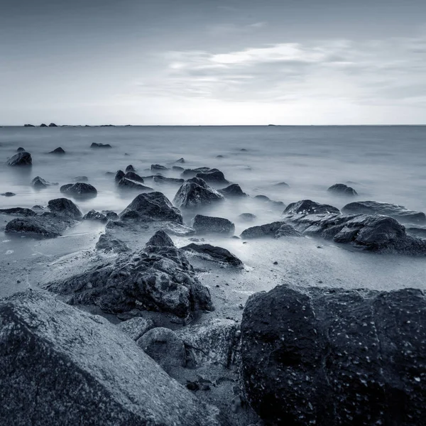 低速撮影海 — ストック写真