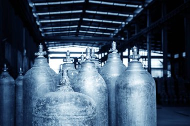 Oksijen silindir bir demet