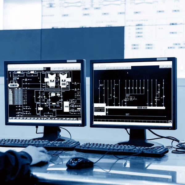 Modern bitki kontrol odası