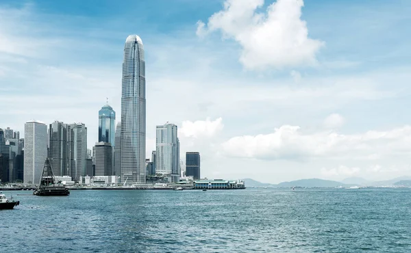 Hongkong victoria harbour — Stock fotografie