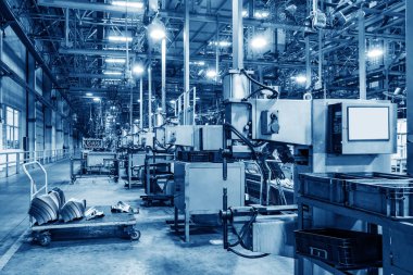 otomobil üretim hattı