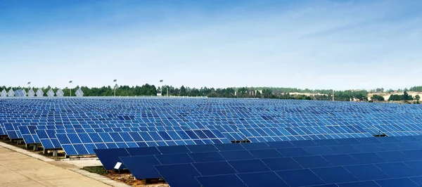 Características del panel solar — Foto de Stock