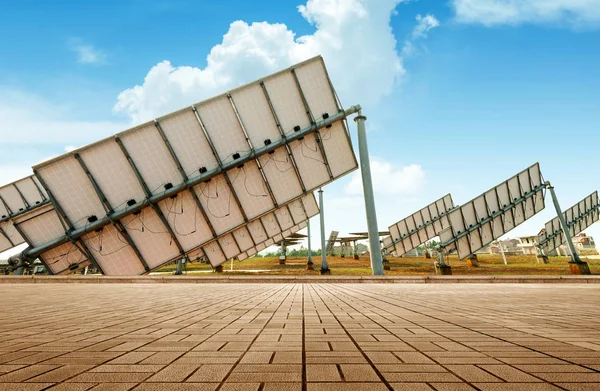 Solar panel features — Stock Photo, Image