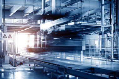 otomobil üretim hattı