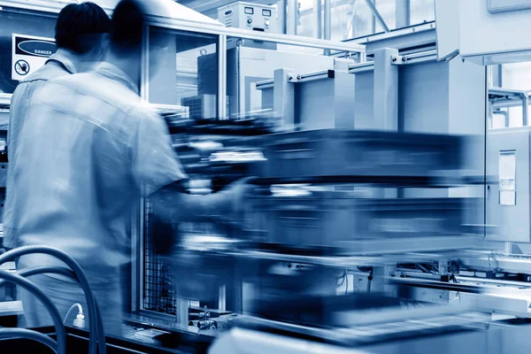 Automobile production line — Stock Photo, Image