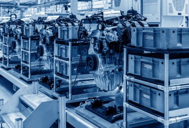 otomobil üretim hattı