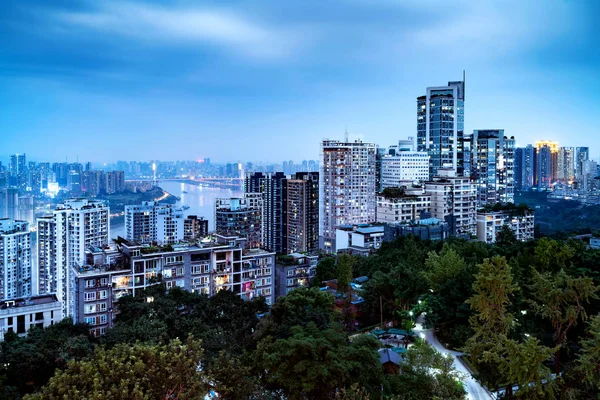 Chongqing cena noturna — Fotografia de Stock