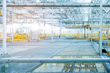 otomobil üretim hattı