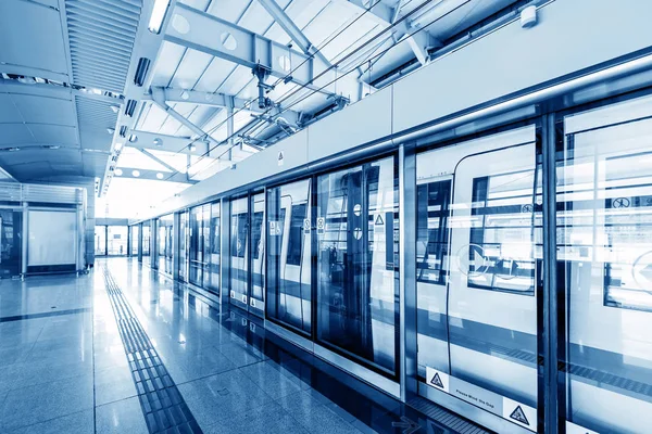 China Shanghai U-Bahn, keine Szenen. — Stockfoto