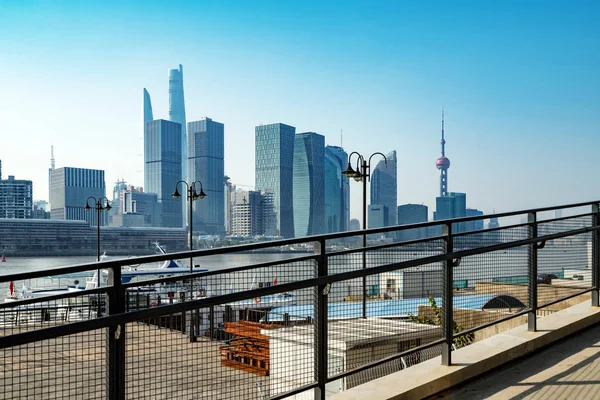 Šanghaj panorama města — Stock fotografie