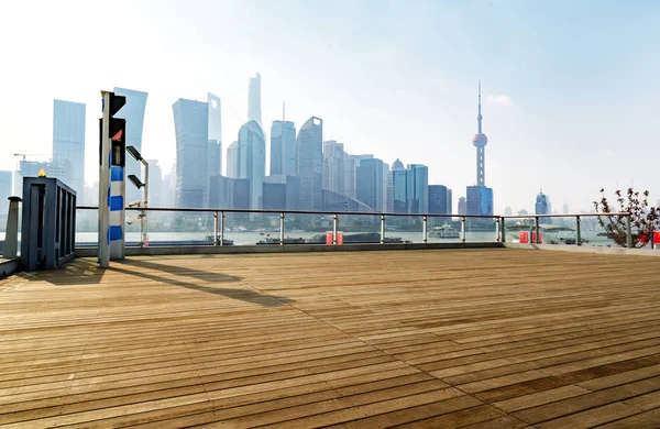 Ciudad de Shanghai Skyline — Foto de Stock