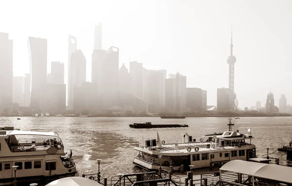 Shanghai City Skyline — Stock Fotó