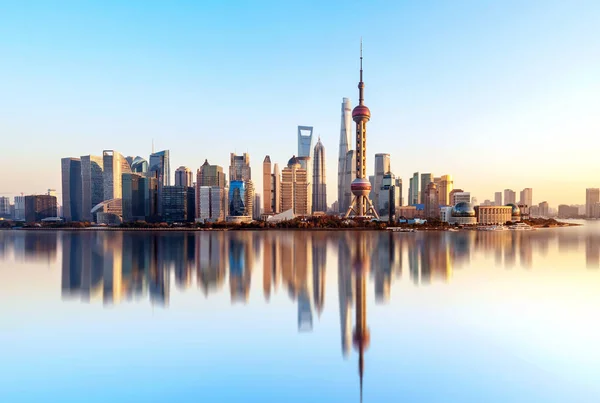 Skyline von Shanghai — Stockfoto