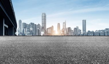 modern şehir silüeti