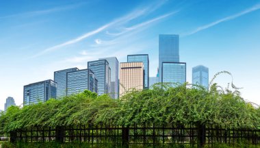 Chongqing'ın modern binalar