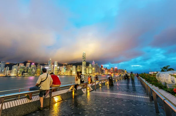 Hong kong victoria hafen — Stockfoto