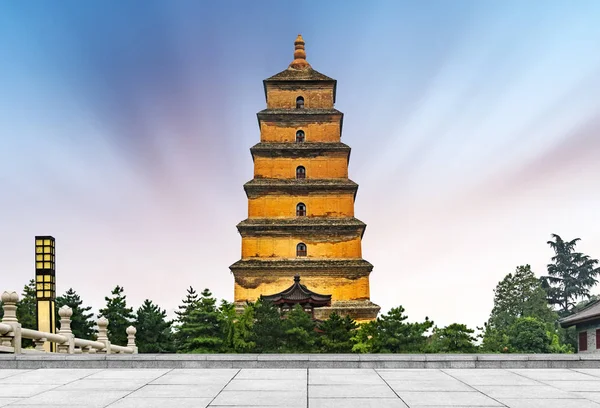 Pagoda d'oca selvatica di Xi'an — Foto Stock