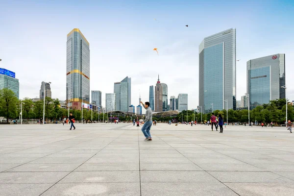 Guangzhou City Plaza — Zdjęcie stockowe