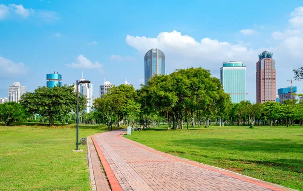 Hochhäuser in Hainan Island, China — Stockfoto