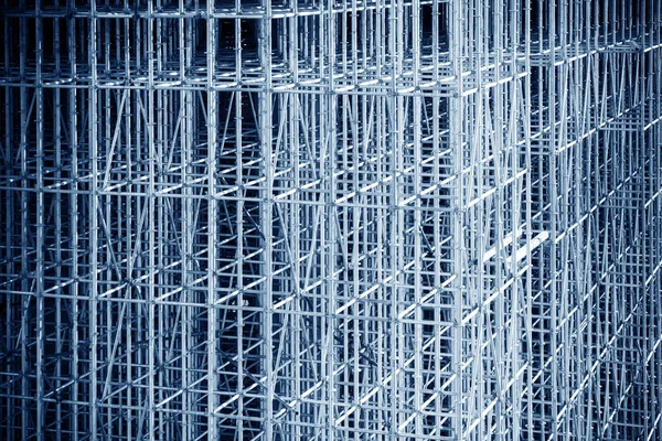 Scaffolding on construction site — Stock Photo, Image