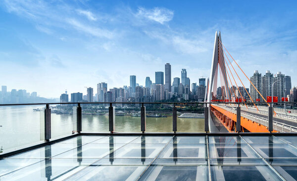 Chongqing cityscape and skyscrapers