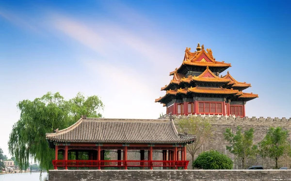 De verboden stad in Beijing, China Rechtenvrije Stockfoto's