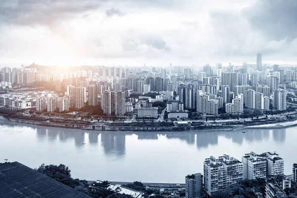 Stadtlandschaft von Chongqing — Stockfoto