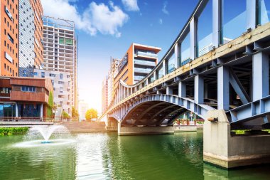 Çin Ningbo Cityscape