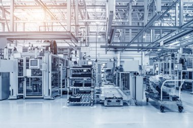 otomobil üretim hattı