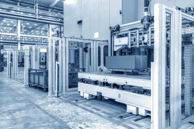 otomobil üretim hattı