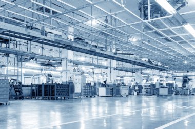 otomobil üretim hattı