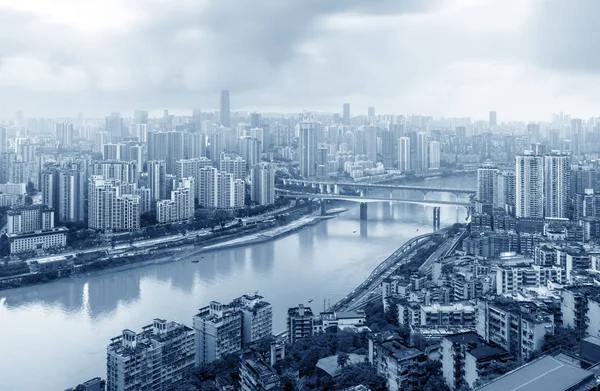 Chongqing city τοπίο — Φωτογραφία Αρχείου