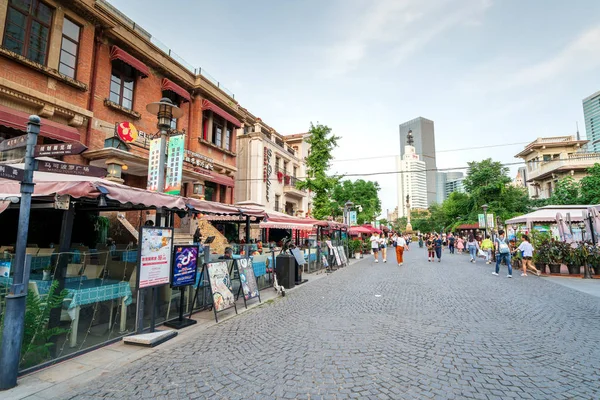 Tianjin, Włochy, ulica w stylu włoskim — Zdjęcie stockowe