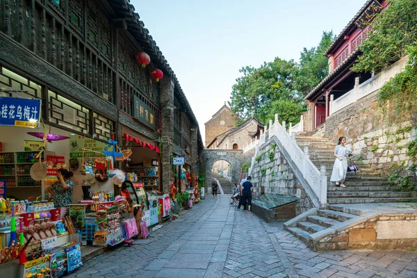 Zhenjiang Xijindu Commercial Street — Stock Photo, Image