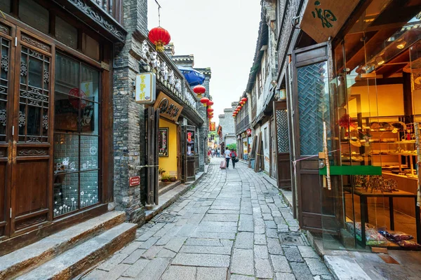 Zhenjiang Xijindu Handelsstraat — Stockfoto