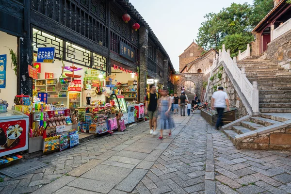 Zhenjiang Xijindu Commercial Street — Stock Photo, Image