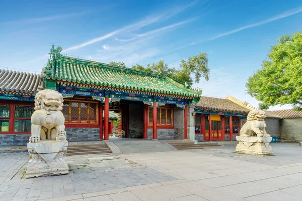 Beijing Courtyard i Qingdynastin — Stockfoto