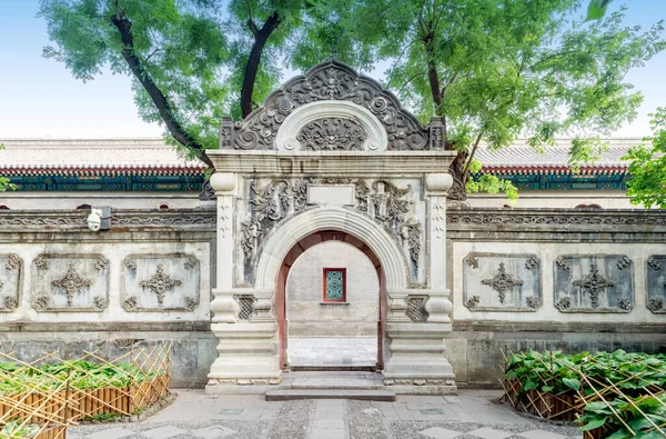 Pekin dziedziniec w dynastii Qing — Zdjęcie stockowe