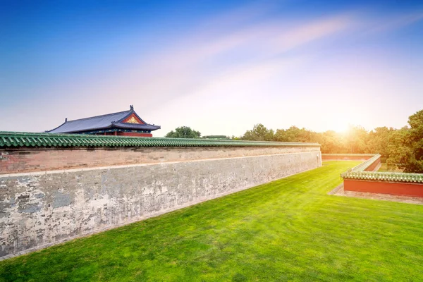 Gamla byggnader i Peking — Stockfoto