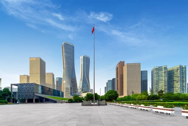 Edificio moderno en hangzhou — Foto de Stock