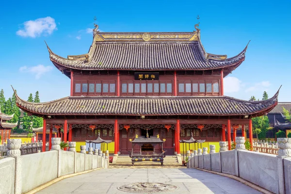 Ancient Temple Suzhou China Translation Guigui Pavilion — стокове фото