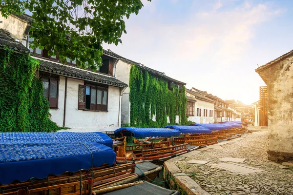 Zhouzhuang Chine Est Une Ville Aquatique Célèbre Dans Région Suzhou — Photo