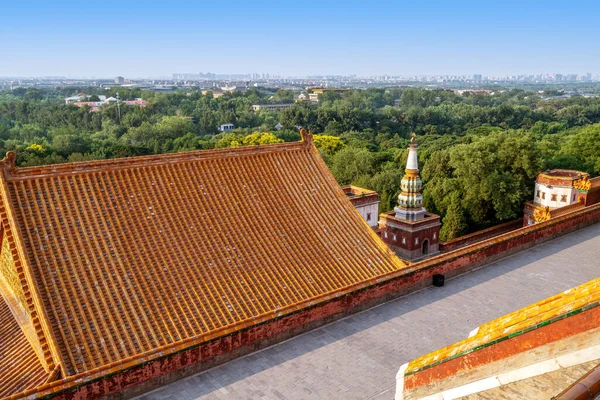 Antiguos Edificios Dentro Del Palacio Verano Beijing China — Foto de Stock