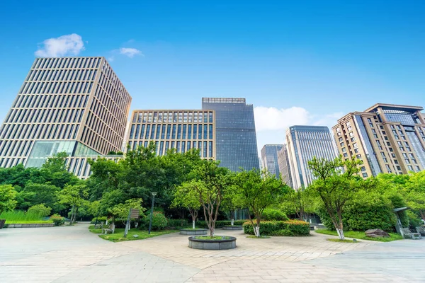 Moderne Architectuur Van Hangzhou Qianjiang New City Cbd Zhejiang China — Stockfoto