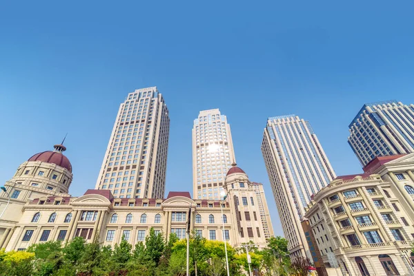 Architecture Style Européen Xixe Siècle Dans Les Concessions Étrangères Tianjin — Photo