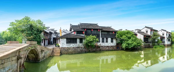 Ancient Town Xuntang Famous Water Town History 120 Years Wuxi — Stock Photo, Image