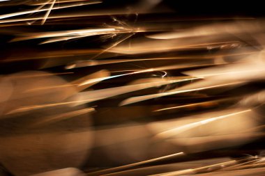 bulanık kıvılcım ve ark wel duman soyut yakın çekim görüntü